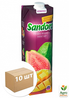 Нектар гуава-манго ТМ "Sandora" 0,95л упаковка 10шт1