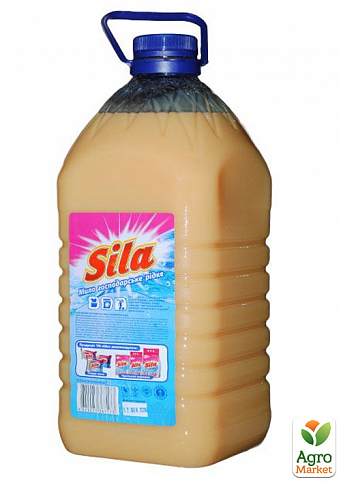 Мыло хозяйственное жидкое Sila 4 л 