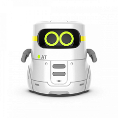 Умный робот с сенсорным управлением и обучающими карточками - AT-ROBOT 2 (белый, озвуч.укр)1