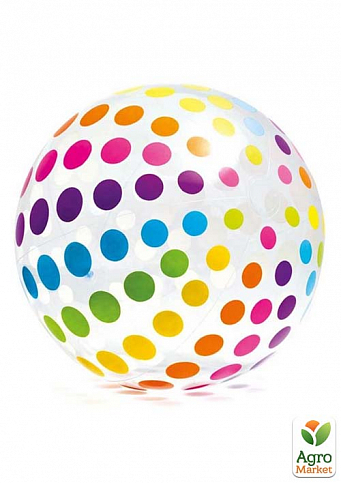 Мяч 107см, рем комплект, в кульке, 25-24-2см (59065)