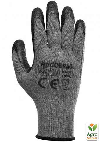 Перчатки трикотажные с латексным покрытием КВИТКА Recodrag (110-1201-10)