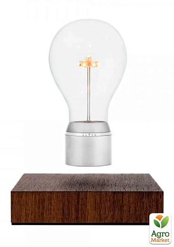 Левітуюча лампа Flyte Manhattan, горіх, хромований патрон 12.6х12.6х3 см (01-MAN-MUL-V3-0)
