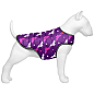 Курточка-накидка для собак WAUDOG Clothes, рисунок "Чудо-женщина фиолет", L, А 41 см, B 58-70 см, С 42-52 см (505-4008)