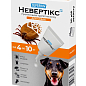 СУПЕРІУМ Невертикс, протикліщові краплі на загривку для собак, 4-10 кг (9137)