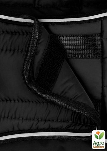 Куртка-накидка для собак AiryVest, M, B 52-62 см, С 37-46 см черный (15431) - фото 3