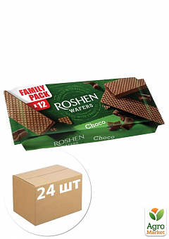 Вафли (шоколад) ПКФ ТМ "Roshen" 216г упаковка 24шт1