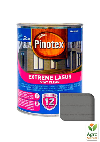 Лазурь Pinotex Extreme Lasur Каменно-серый 1 л
