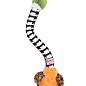 Игрушка для собак Утка с хрустящей шеей и пищалкой GiGwi Crunchy, текстиль, резина, пластик, 54 см (75025) цена