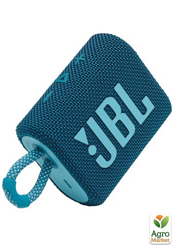 Портативна акустика (колонка) JBL Go 3 Blue (JBLGO3BLU) (6627972) 