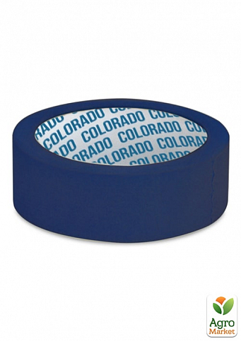Лента малярная, максимальная фиксация, синяя, 19мм х 20м "TM "Colorado" 10-075