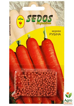 Морковь "Рубина" ТМ "SEDOS" 400шт1