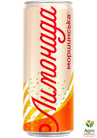 Напій соковмісний Моршинська Лимонада зі смаком Грейпфрут 0.33 л - фото 3