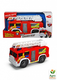 Функциональное авто "Пожарная служба" со звуковым и световым эффектами, 30 см, 3+ Dickie Toys2