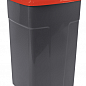 Бак мусорный 90л темно-серый красный (4098)