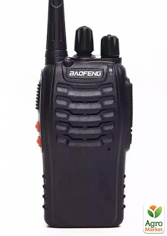 Набор Рация Baofeng BF-888S + тангента Baofeng speaker mic (8235)
