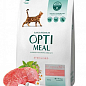 Сухой полнорационный корм для стерилизованных кошек и кастрированных котов Optimeal с высоким содержанием говядины и сорго 4 кг (3396030)