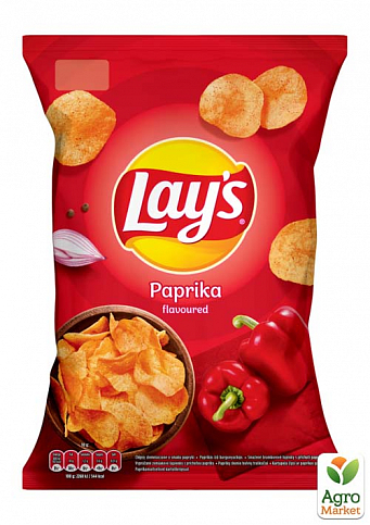Картопляні чіпси (Паприка) ТМ "Lay's" 60г