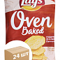 Картопляні чіпси запечені (лисички в сметані) ТМ "Lay's" 125г упаковка 24шт