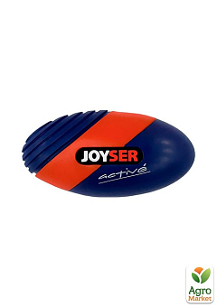 Джойсер игрушка для собак Мяч Регби с пищалкой сине-красный 15 см (6002950)2