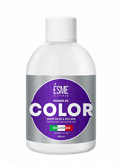 Шампунь для пофарбованого та мелованого волосся з вітамінним комплексом, ТМ «ESME» 1000г2