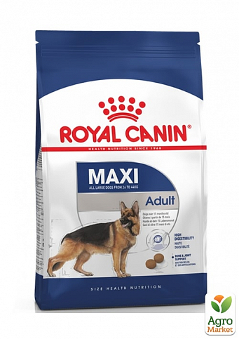 Royal Canin Maxi Adult Сухий корм для дорослих собак великих розмірів 15 кг (4019370)