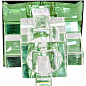 Встраиваемый светильник Feron 1525 зеленый (19781)