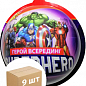 Яйцо - сюрприз "Superhero" (мальчик) упаковка 9шт 