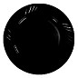 Тарелка 8` Черная, Набор 6 штук (30357-02)