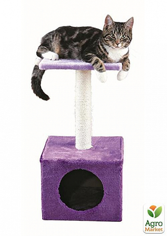 Домик для кошки Zamora, маленький (61см, фиолетовый) "TRIXIE" TX-43357