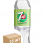 Вода газована без цукру ТМ "7UP" 1л упаковка 15 шт