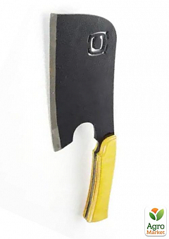 Нож-тесак туристический разделочный цельнометаллический с деревянной ручкой 750г СИЛА (960322)2