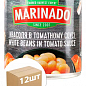 Фасоль в томатном соусе ТМ "Маринадо" 410г (425мл) упаковка 12шт