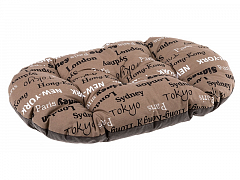 Ferplast Relax Подушка для собак і кішок 57,5х38 см, шоколадна (1438280)2