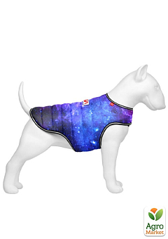 Куртка-накидка для собак WAUDOG Clothes, рисунок "NASA21", XL, А 47 см, B 68-80 см, С 42-52 см (506-0148)1