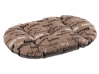 Ferplast Relax Подушка для собак і кішок 57,5х38 см, шоколадна (1438280)