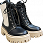 Жіночі черевики зимові Amir DSO2235 37 23,5см Чорний/Беж цена
