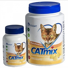 Продукт Catmix Витаминно - минеральная добавка для кошек  30 г (3400930)1