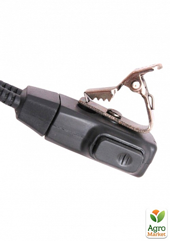 Гарнитура скрытого ношения Mirkit EMC 6, 2-х проводная для раций Baofeng/Kenwood с разъемом 2-Pin с выносной кнопкой на палец (5684) - фото 3