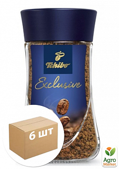 Кофе (эксклюзив) стеклянная банка ТМ "Чибо" 100г упаковка 6шт2
