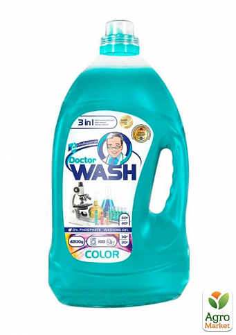 DOCTOR WASH Гель для прання кольорових речей 4200 г
