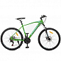 Велосипед 26 д. алюм. рама 19",SHIMANO 21SP,алюм. DB,зелено-черный (G26VELOCITY A26.1)