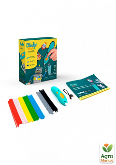 3D-ручка 3Doodler Start Plus для дитячої творчості базовий набір - КРЕАТИВ (72 стрижні)1