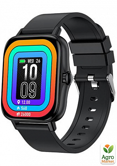 Smart Watch Gelius Pro GP-SW004 (AMAZWATCH GT2) Bluetooth Call (IPX7) Black1
