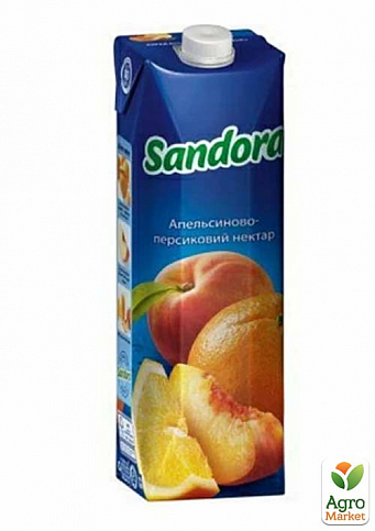 Нектар апельсиново-персиковый ТМ "Sandora" 0,95л