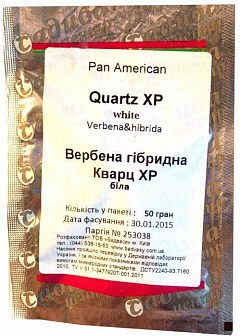 Вербена "Кварц XP белая" ТМ "Садиба центр" 50шт12