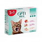 Упаковка вологого корму для дорослих кішок Optimeal 4 x 85 г (2891180)