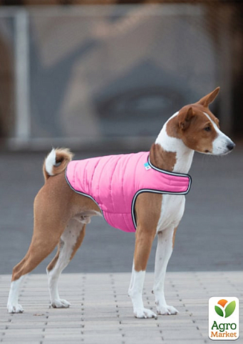 Куртка-накидка для собак AiryVest, S, B 41-51 см, 23-32 см рожевий (15427) - фото 3