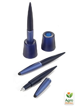 Ручка кулькова-стилус Troika Flexible stand із підставкою, синій (PIP81/DB)2