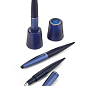 Ручка шариковая-стилус Troika Flexible stand с подставкой, синий (PIP81/DB)