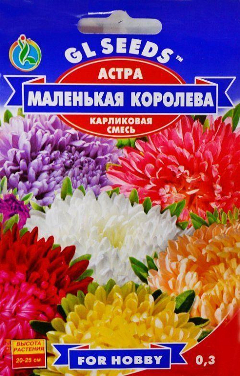 Астра "Маленькая королева" ТМ "GL SEEDS" 0.3г